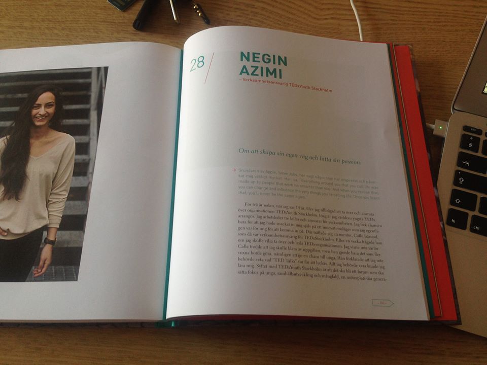 Negin Azimi- Sveriges ungdomsråd-TEDx-Stockholm-Entreprenör-