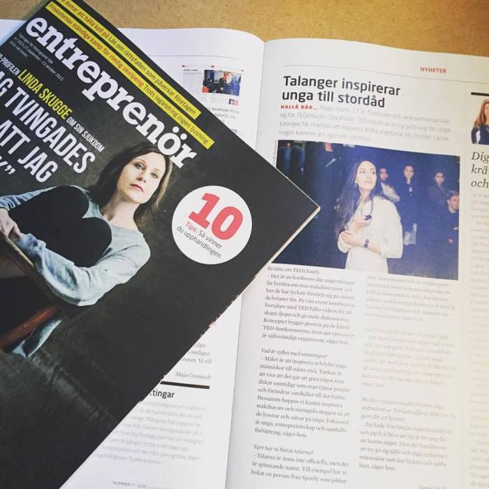 Negin Azimi-TEDxYouth Stockholm